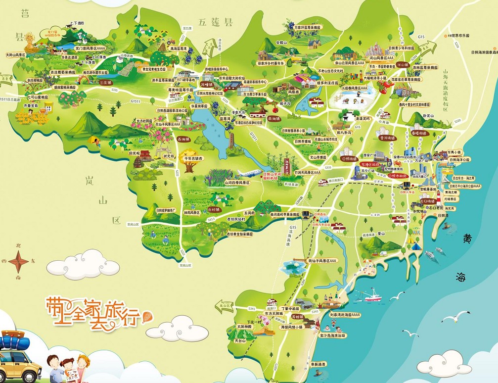 惠山景区使用手绘地图给景区能带来什么好处？